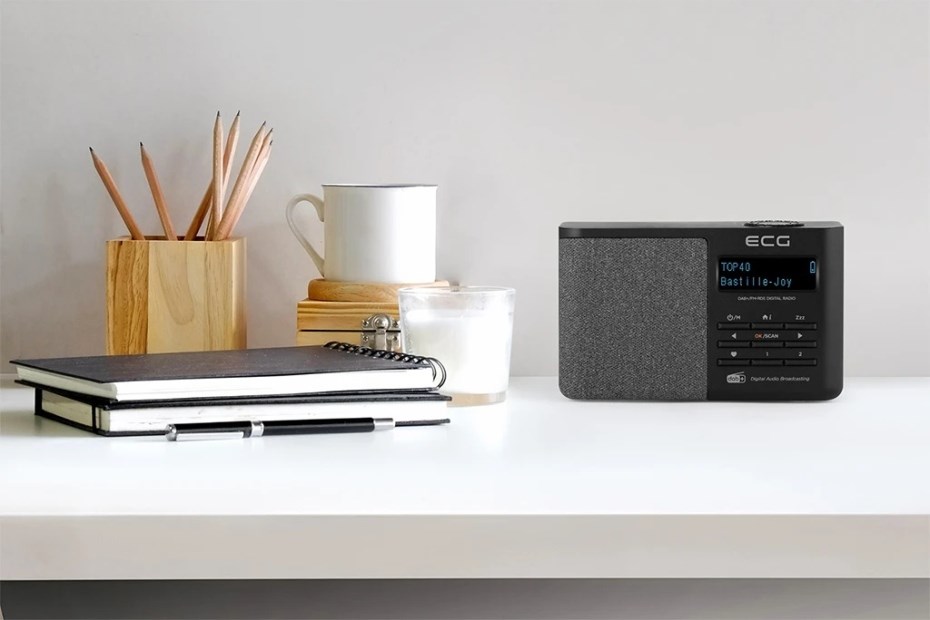 ECG RD 250 DAB Black digitální tuner